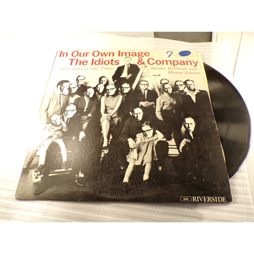 The Idiots & Company In Our Own Image Vinyl LP Riverside RLP 843 Sascha Burland